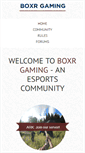 Mobile Screenshot of boxrgaming.com